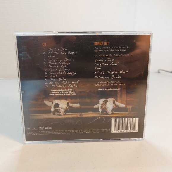 Bruce Springsteen ~ Devils & Dust (Music CD And DVD, 2005) - Picture 4 of 4